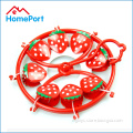 Hot sell Cartoon animal fruit circle plastic drying rack baby hangers